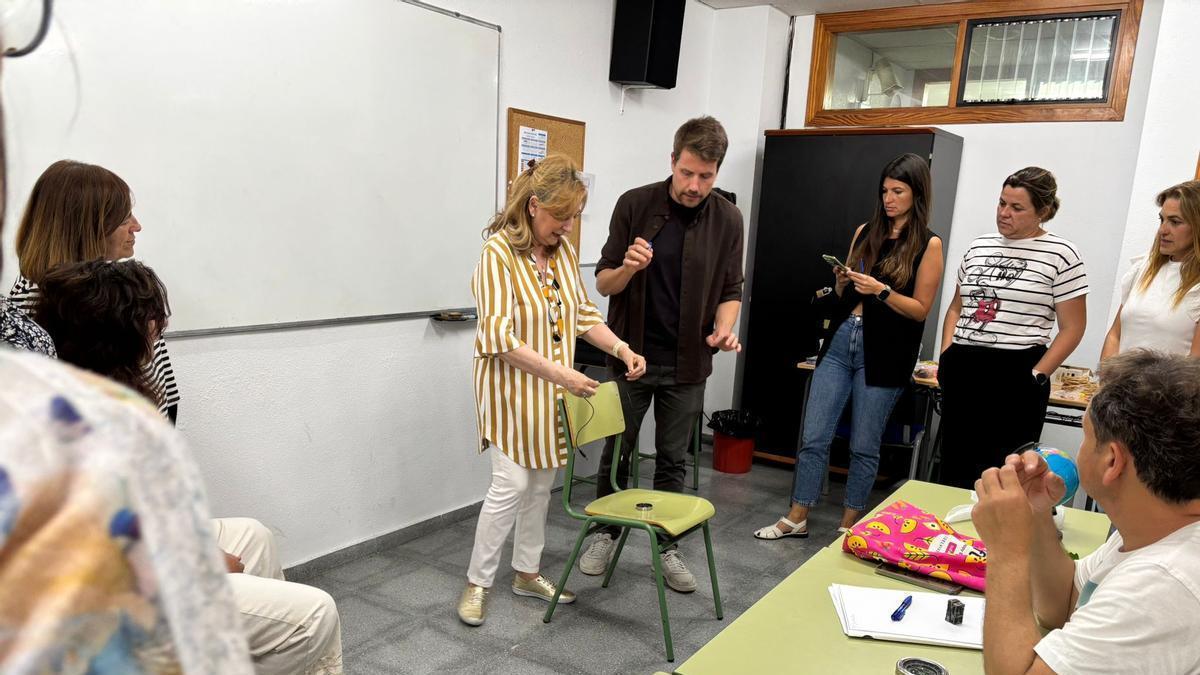 Curso de formación del profesorado.