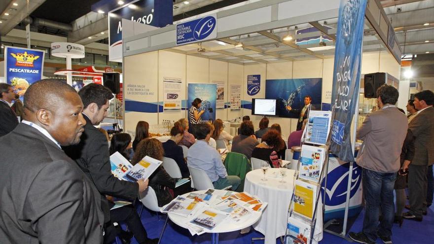 Stand de la Organización MSC en la última feria de Conxemar. // Marta G. Brea