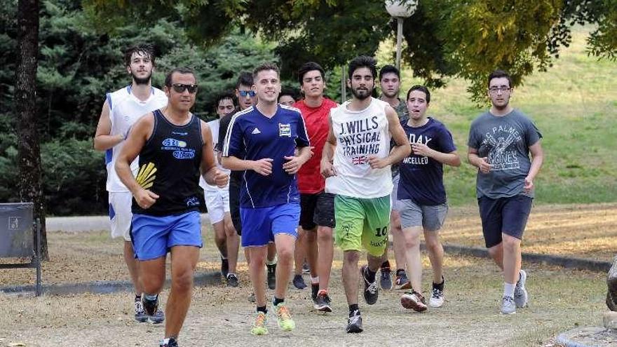 Comienzo de los entrenamientos del equipo. // Bernabé/Javier Lalín