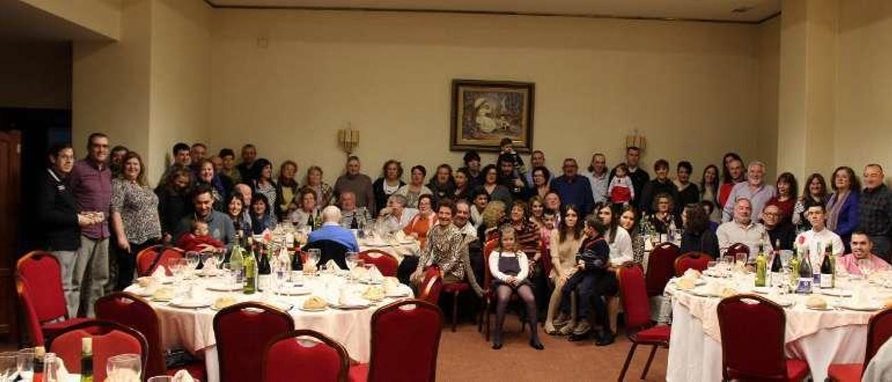 Reunión familiar de &quot;Los Galanes&quot; en un hotel de la ciudad.