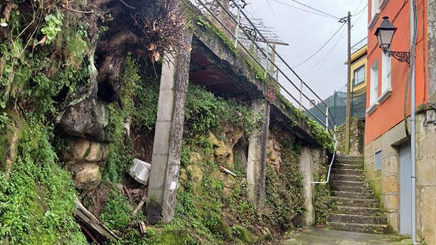 Estado actual del muro. // FdV