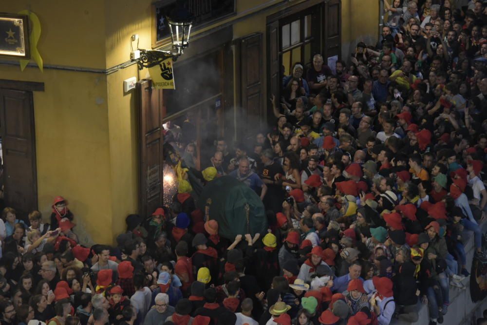 Marea patumaire en els salts de nit