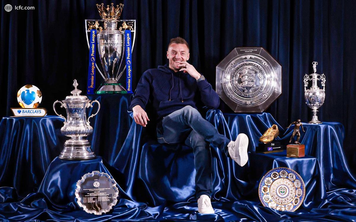 Jamie Vardy, una carrera admirable en el Leicester City