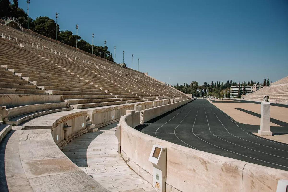 El Estadio Panathinaikó albergó los primeros Juegos Olímpicos modernos