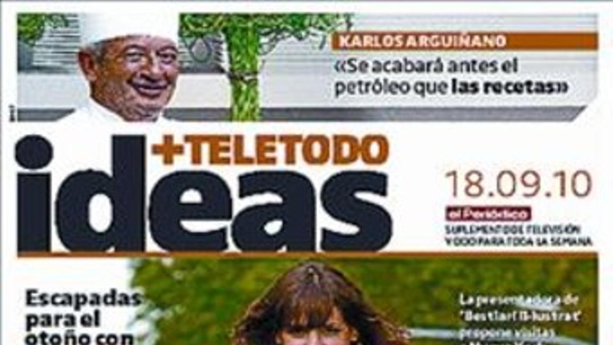 'Ideas + Teletodo'  habla con Arguiñano, que debuta en A-3_MEDIA_1