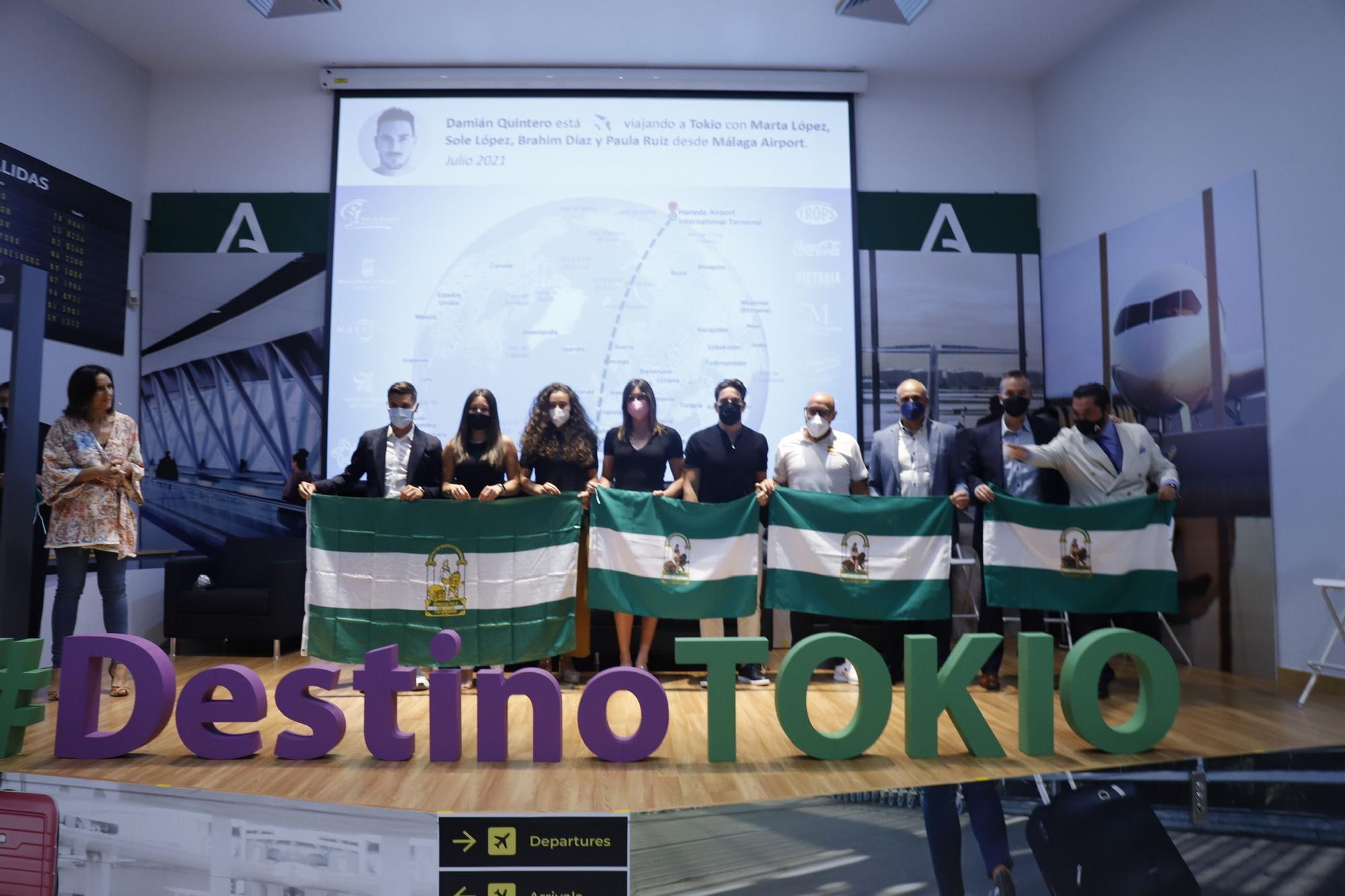 Gala de los deportistas malagueños que viajarán a Tokyo 2020