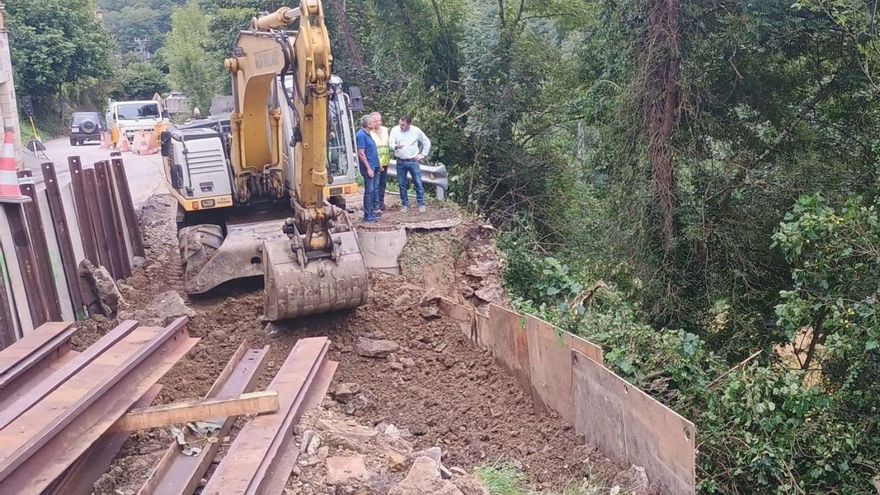La reforma de la carretera del valle de Villoria, en Laviana, durará 7 meses y costará 1 millón