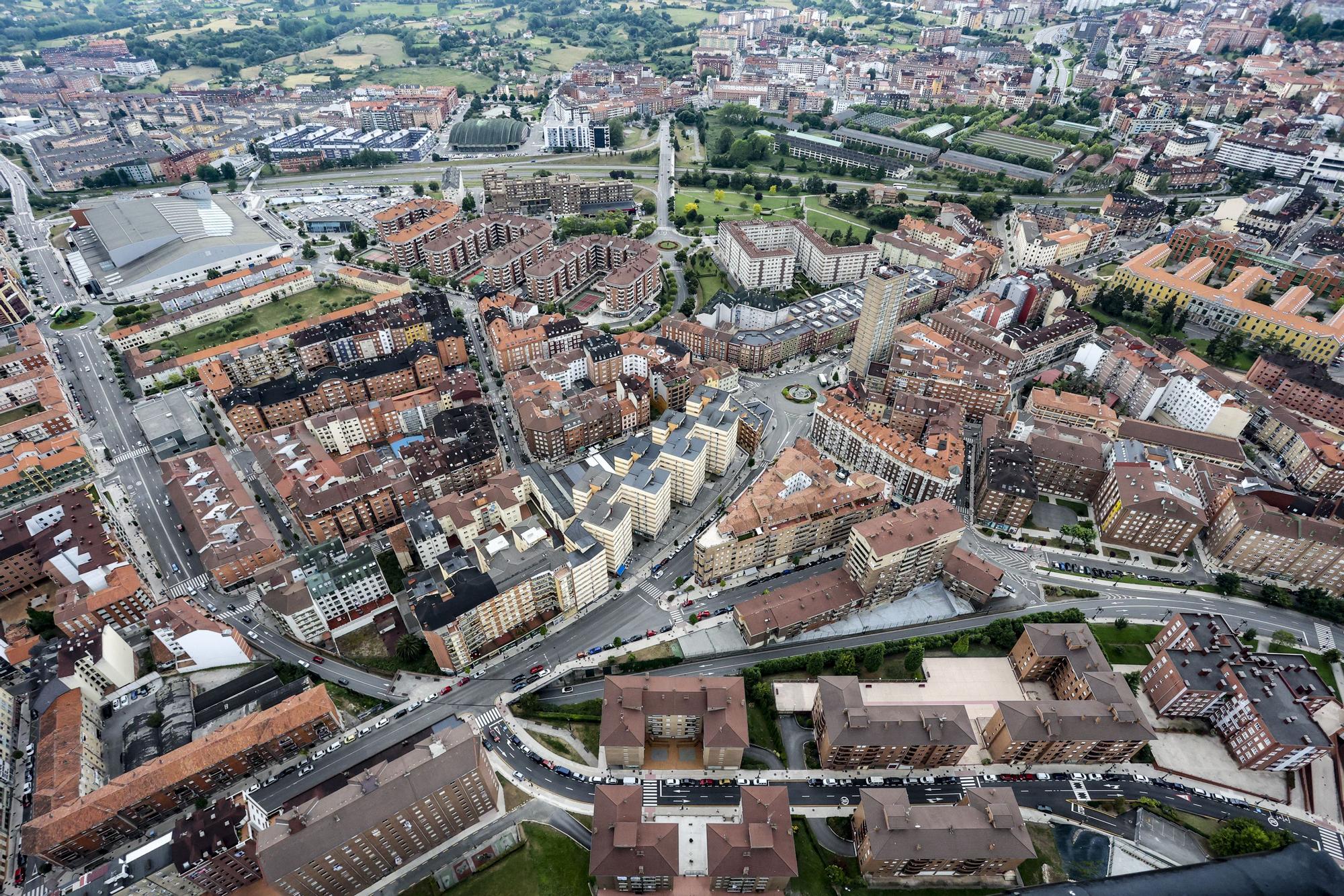 Las mejores imágenes de Oviedo desde el aire