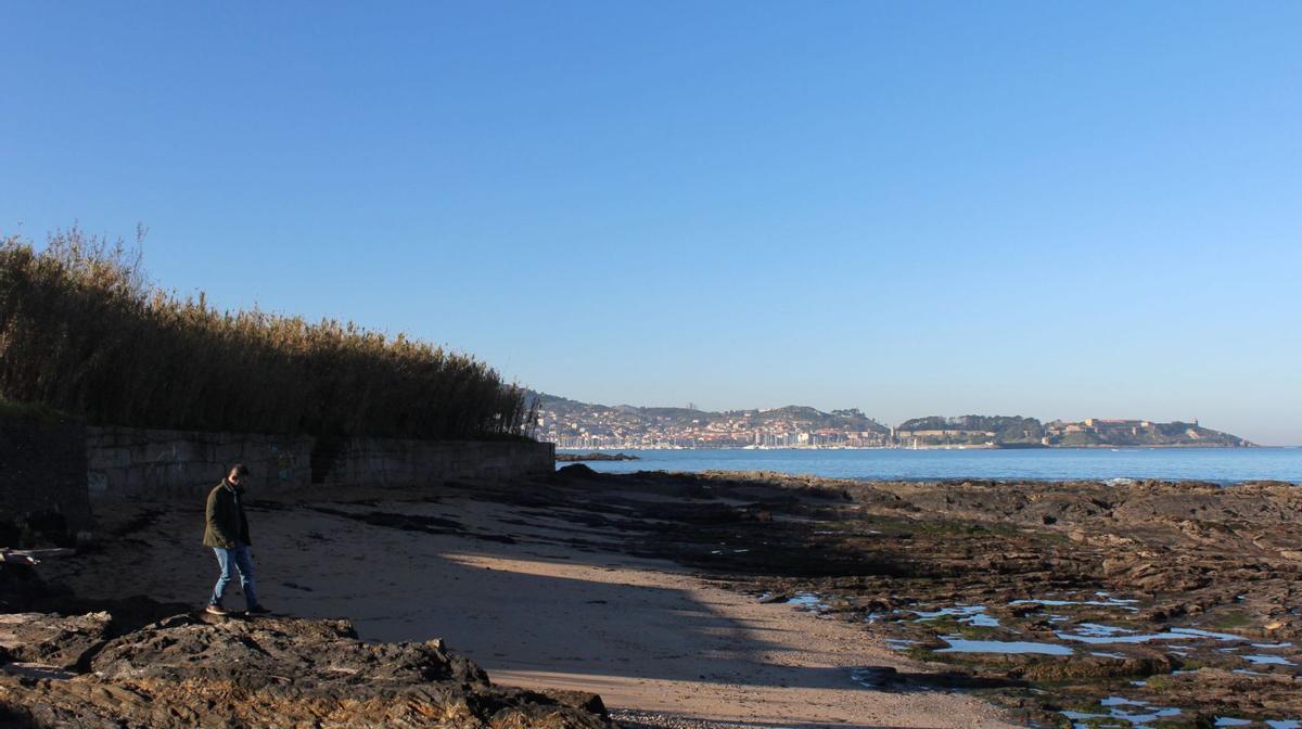 En la playa de Os Cantos, en Monte Lourido, podrán pasearse perros todo el año. |