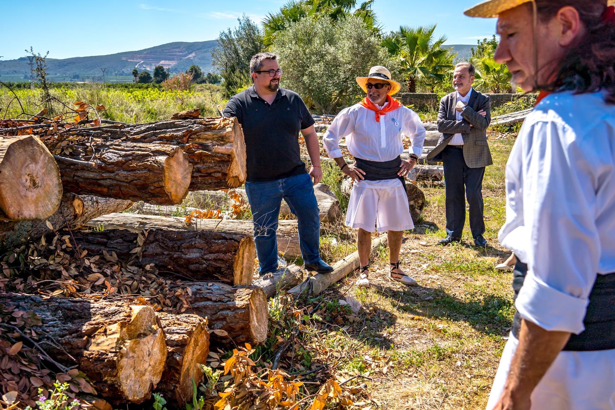 Antella festeja la declaración de la "maerà" como Patrimonio de la Humanidad