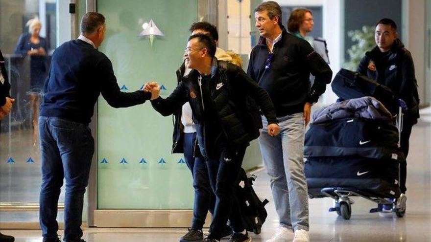 Llega a Málaga el equipo de fútbol de Wuhan sin síntomas de coronavirus