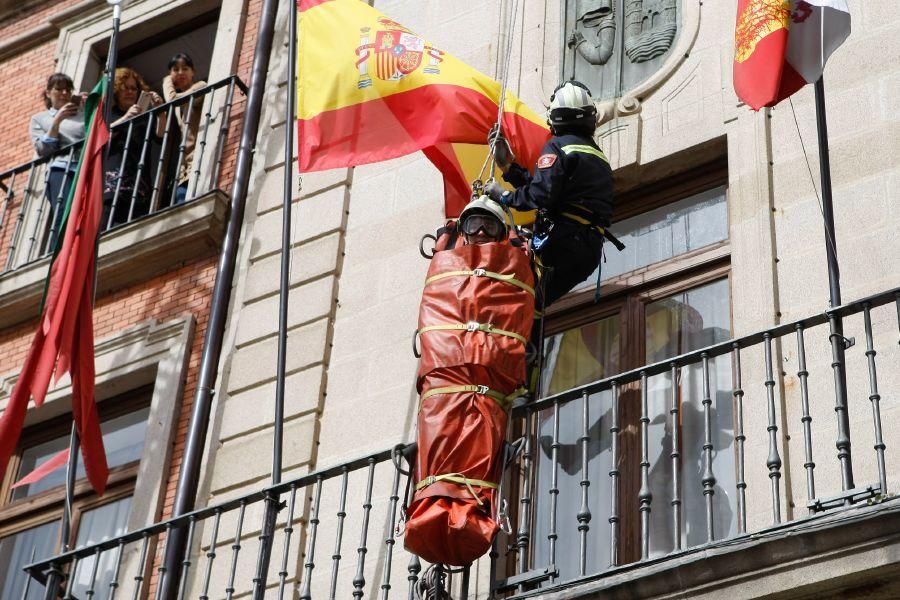 Simulacro de Bomberos.