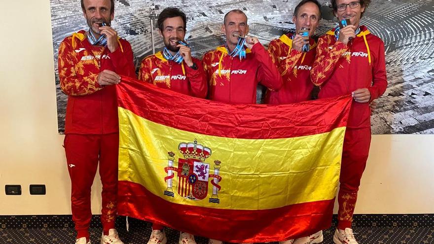 Iván Penalba sube al podio con España en el Europeo de Ultrafondo