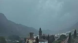 Comencen les pluges a la Comunitat Valenciana a les portes de l'alerta roja: els municipis que acumulen més de 100 litres per metre quadrat