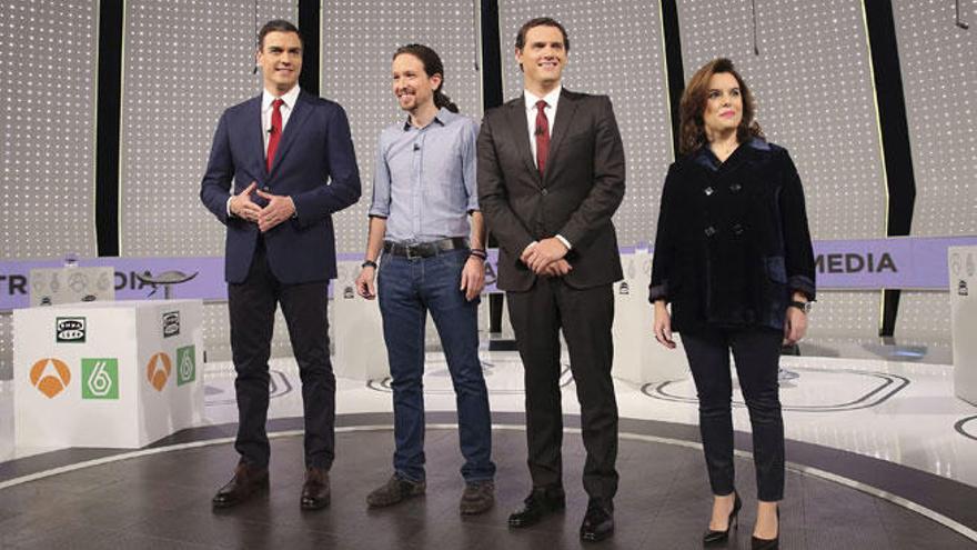 RTVE y Atresmedia planean nuevos debates a cuatro.