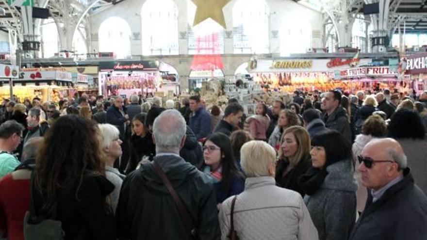 El Mercat Central, uno de los días de apertura extraordinaria.