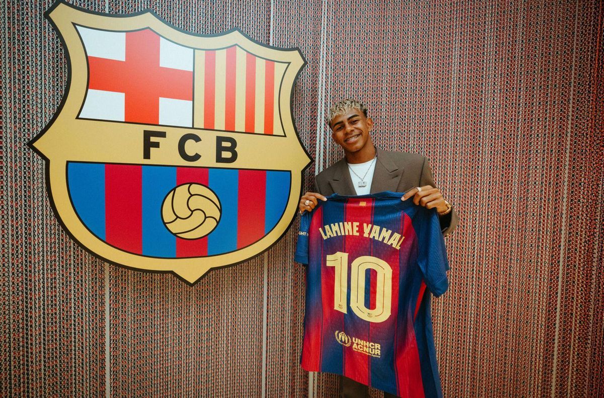 Lamine Yamal, un caràcter de 10 Lamine Yamal, un caràcter de 10