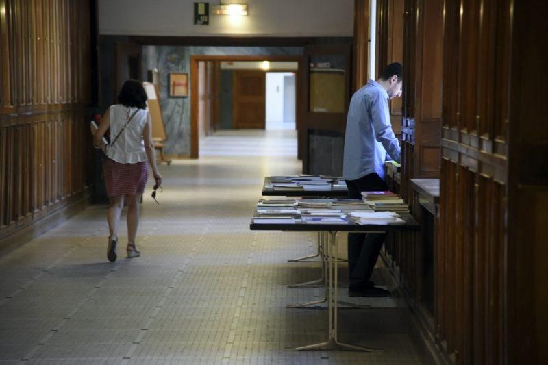 Desalojo de la Facultad de Filosofía y Letras