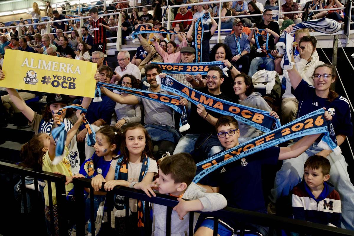 EN IMÁGENES: Así vivió Pumarín las semifinales del play-off de ascenso del OCB