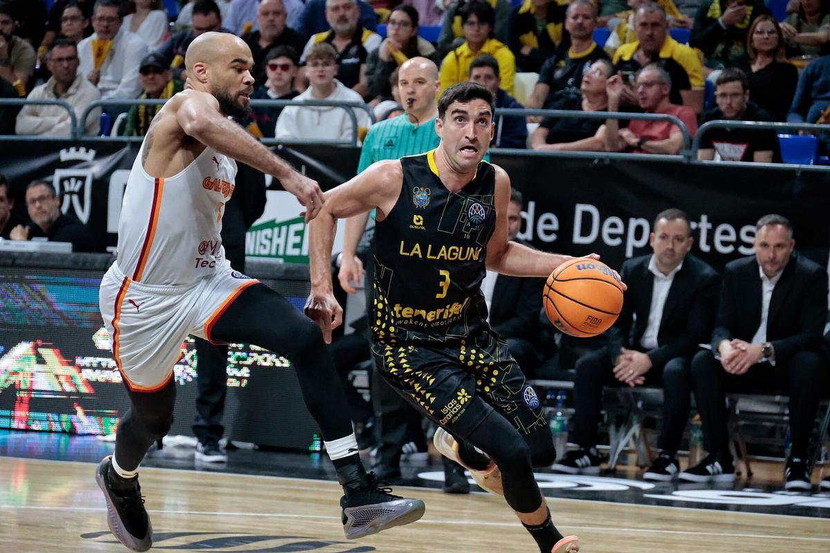 Partido La Laguna Tenerife CB Canarias - Galatasaray de los cuartos de final de la BCL