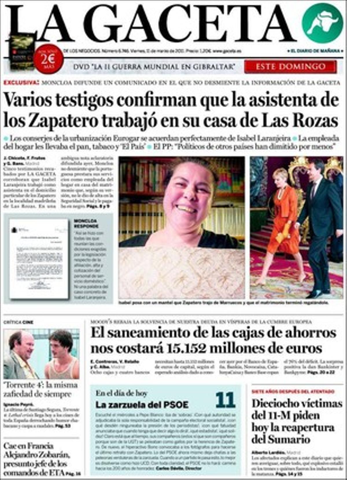 la gaseta 11-03-2011