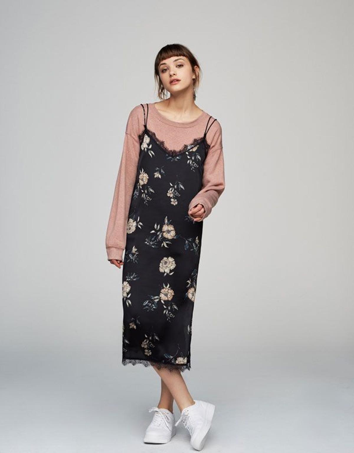 'Mid Season' Pull &amp; Bear: vestido estampado