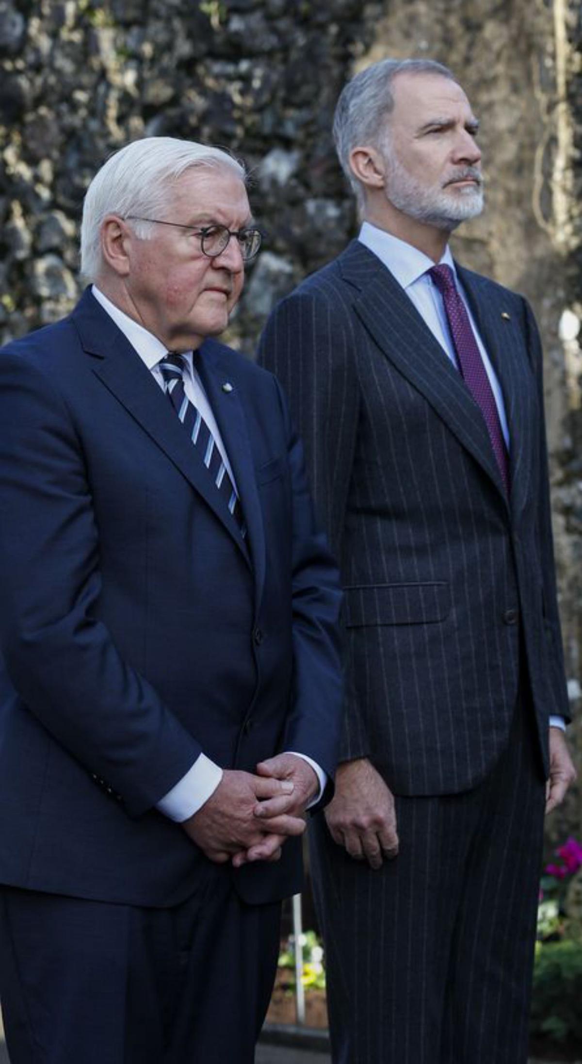 El president d’Alemanya demana perdó a Gernika davant el Rei