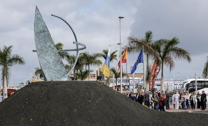 LAS PALMAS DE GRAN CANARIA. Monumento a la circunnavegación y nuevo muelle Elcano  | 12/11/2019 | Fotógrafo: José Pérez Curbelo