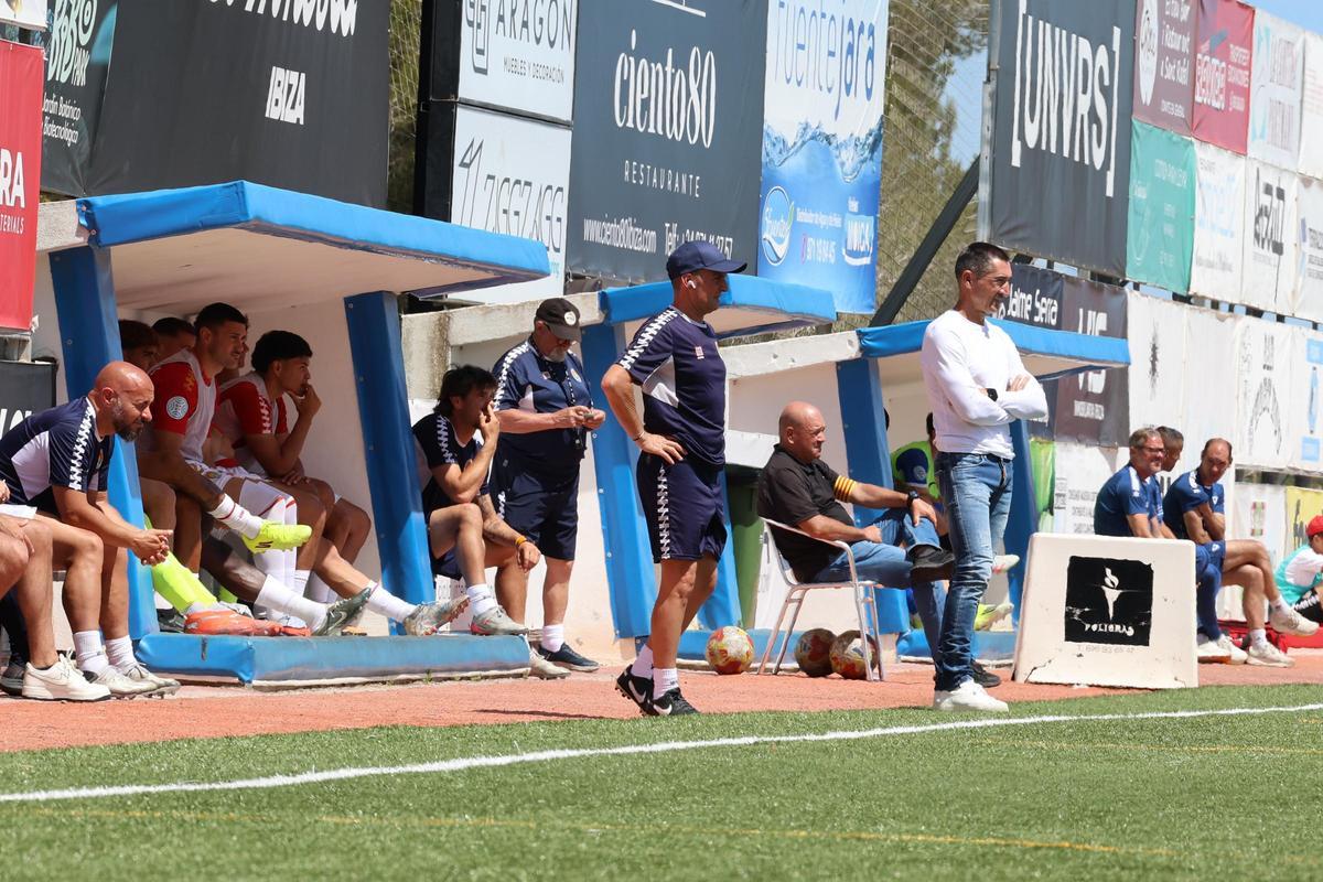 Imágenes del empate de la SD Ibiza ante el CE Andratx por 2-2 en Sant Rafel
