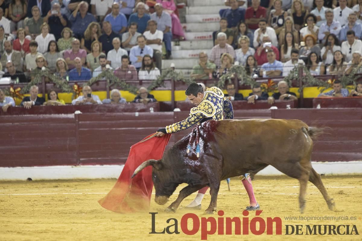 Cuarta corrida en la Feria Taurina de Murcia (Castella, Manzanares y Ureña)