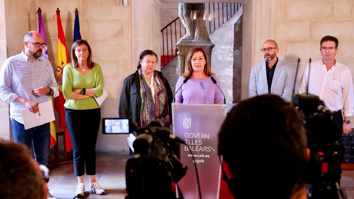 Francina Armengol wird Spitzenkandidatin, Linkspolitikerin de la Concha