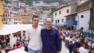 Las impresiones del nuevo recitador de l’Amuravela de Cudillero al día siguiente del sermón: "Me sentí seguro gracias a la gente"