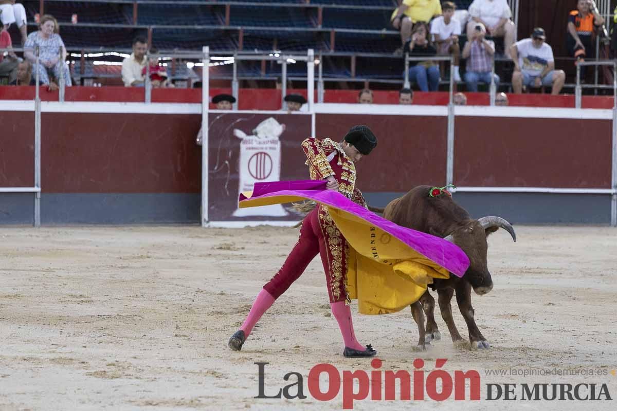 Primera novillada 'Espiga de plata' en Calasparra