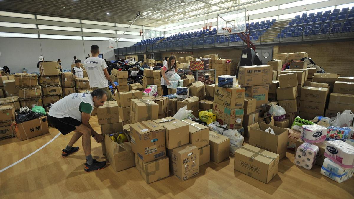 Elche muestra su solidaridad con los damnificados de la tragedia de Valencia