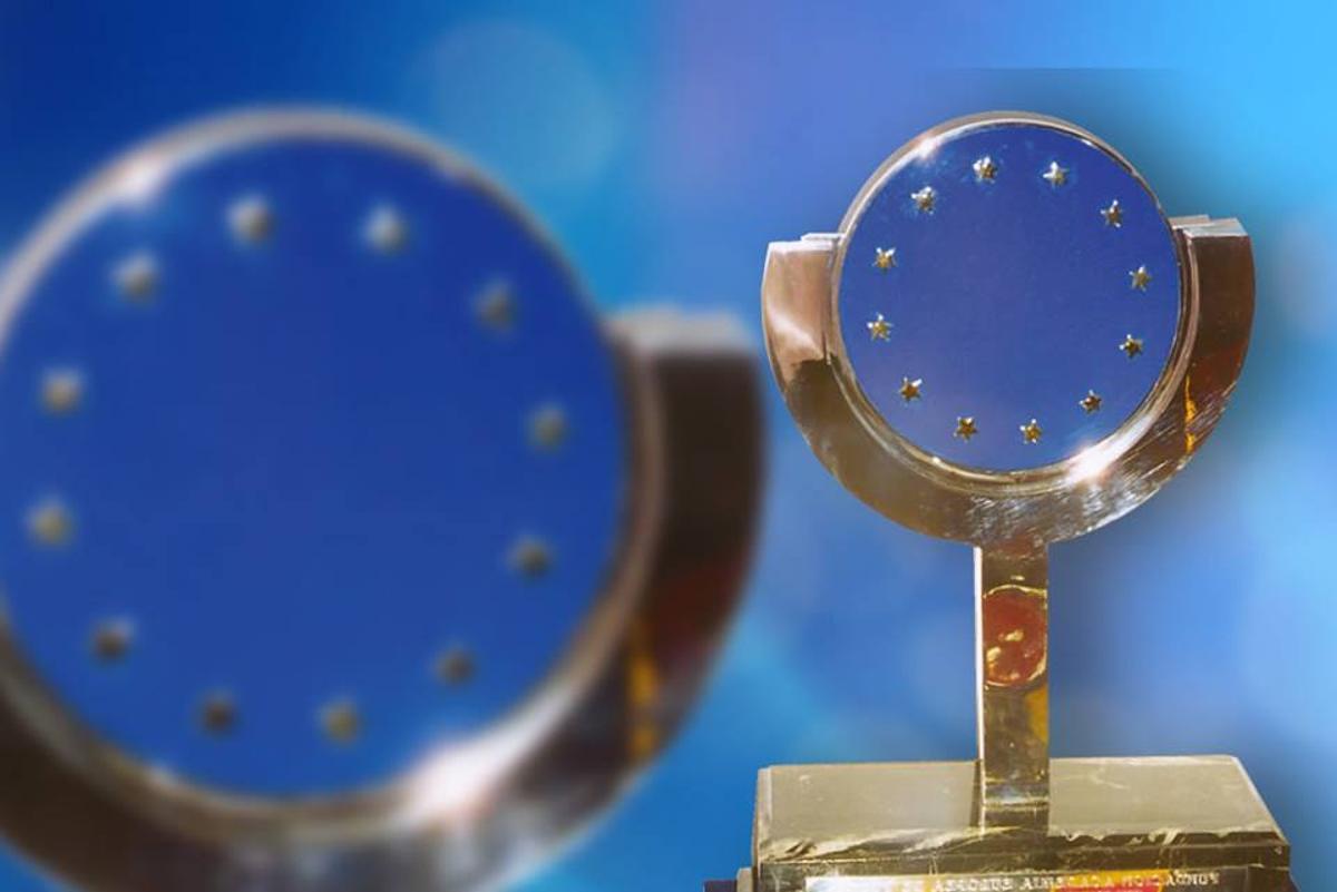 Galardón del Premio Europeo 'Carlos V'.