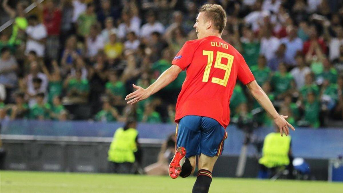 Dani Olmo, en una imagen de archivo del último Europeo