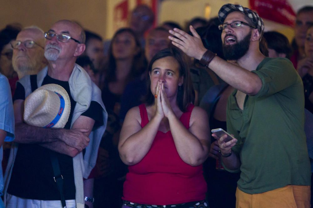 Noche electoral en A la Valenciana