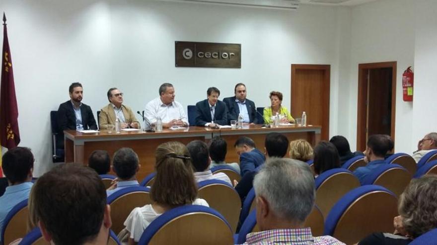 Bernabé, junto a las distintas asociaciones lorquinas.