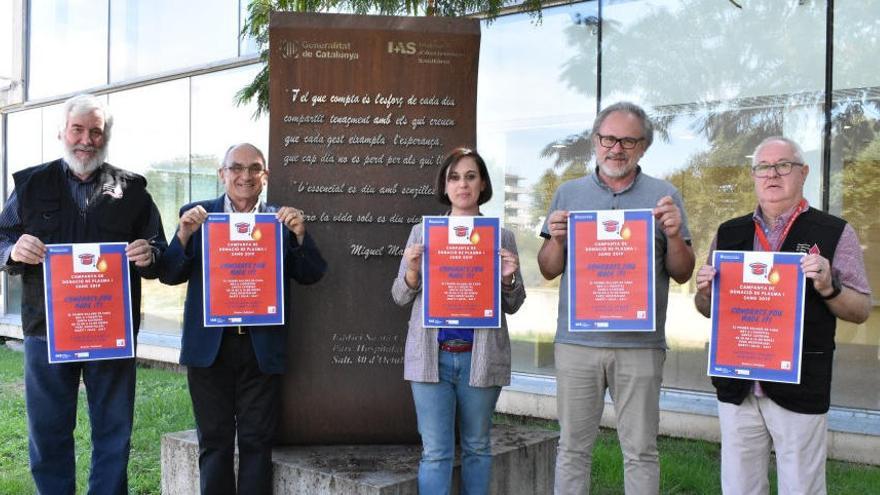 L&#039;hospital Santa Caterina de Salt farà una campanya anual de donació de plasma i sang