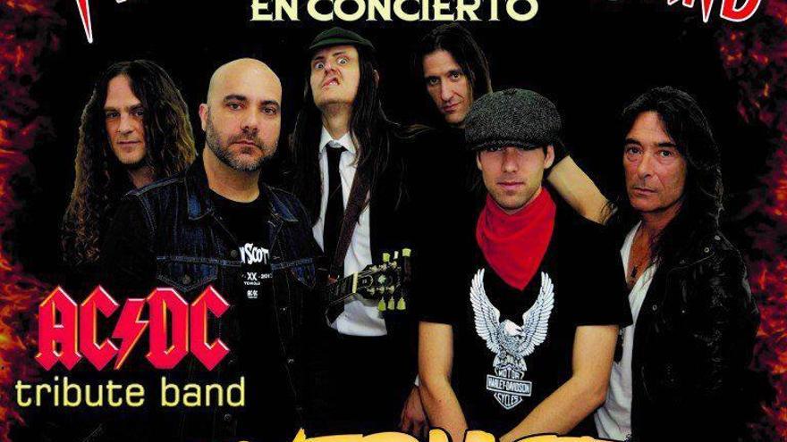 “AC-DC Tribute Band” estará el 19 de marzo . |   // FDV