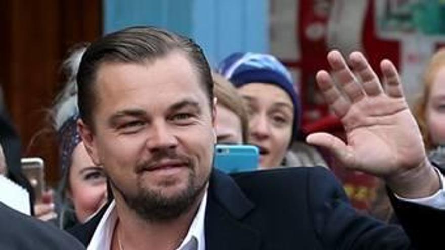 El actor norteamericano Leonardo Dicaprio.