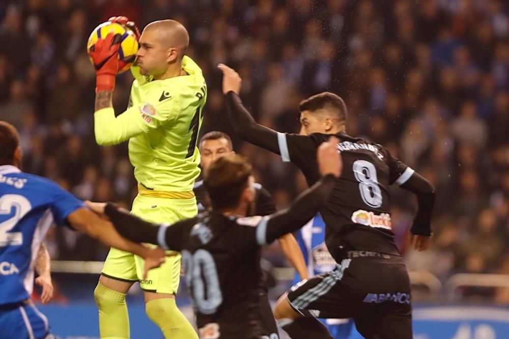 El Dépor cae ante el Celta en Riazor