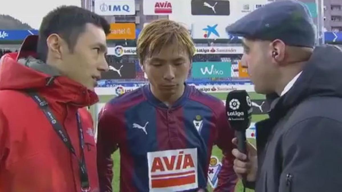 LALIGA | Eibar-Barça (0-2): Inui: Hemos demostrado lo que somos y estoy contento