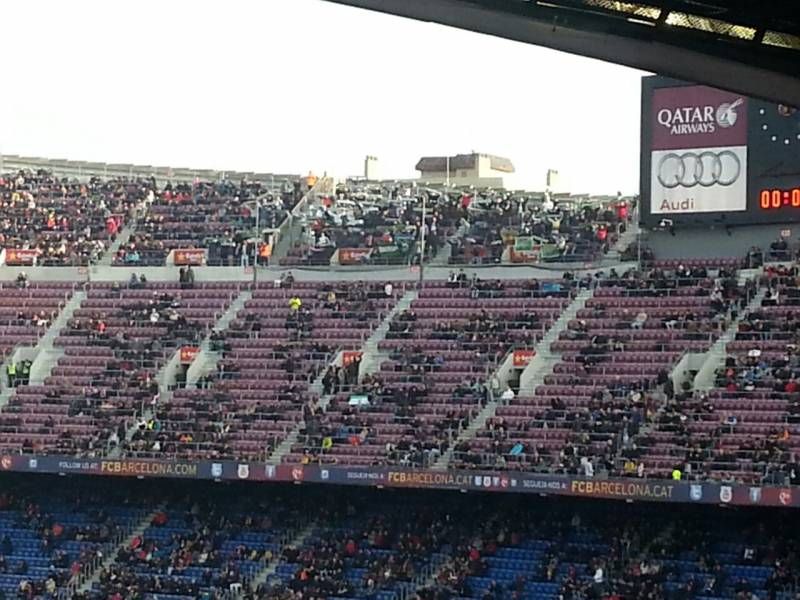 El ambiente del Barça-Córdoba