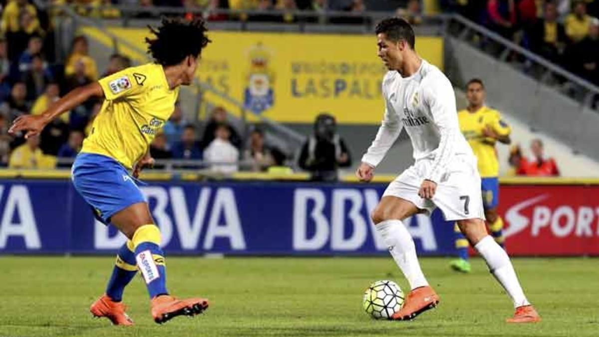 Cristiano jugó en Las Palmas su peor partido como madridista