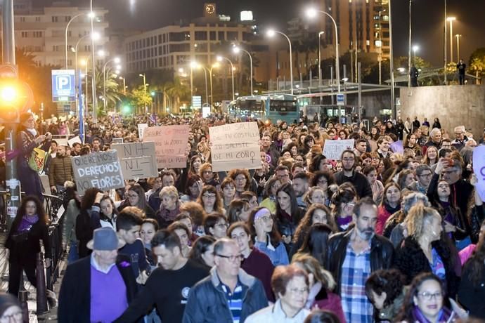 GENTE Y CULTURA 07-03-19  LAS PALMAS DE GRAN CANARIA. 8M Día Internacional de la Mujer. Manifestación por el 8M Día Internacional de la Mujer. FOTOS: JUAN CASTRO