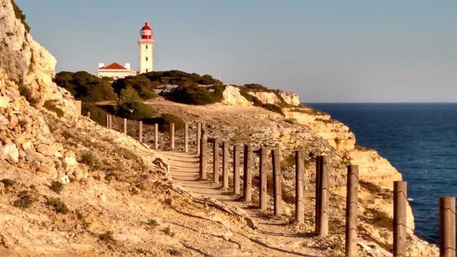 Faro de Alfanzina, ruta Siete Valles Colgantes