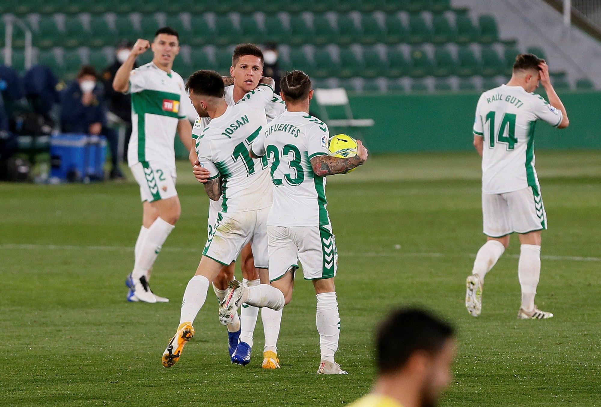 Elche CF - Villarreal, las imágenes del partido