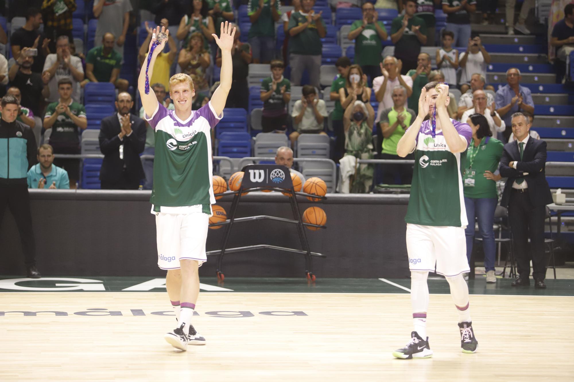 Unicaja - Den Bosch, semifinal de la fase previa de la BCL, en imágenes