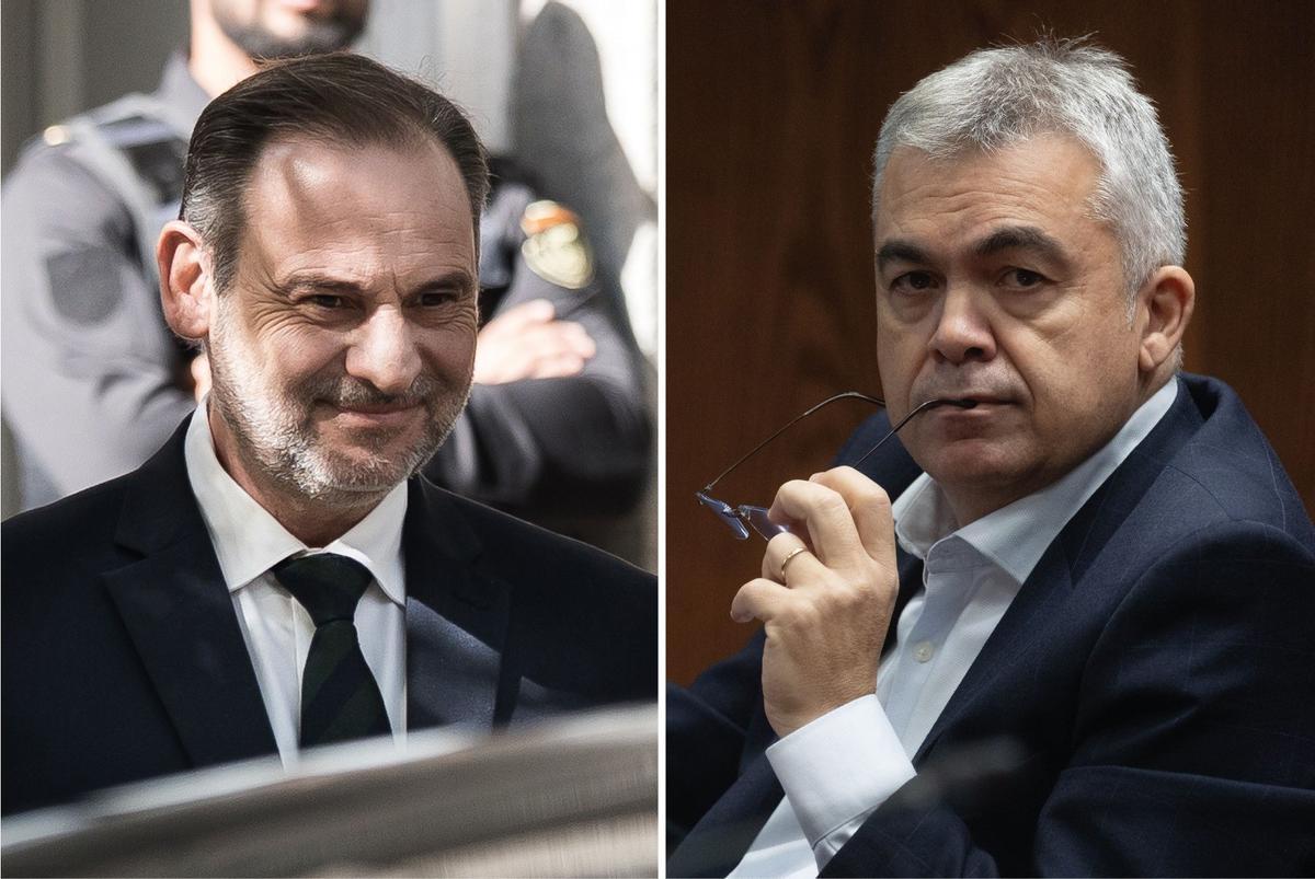 José Luis Ábalos y Santos Cerdán